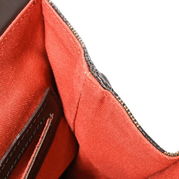 LOUIS VUITTON Authentic Brown Damier Canvas Backpack main image 11
